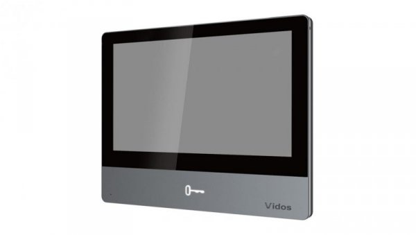 Monitor IP głośnomówiący VIDOS ONE Ekran 7 cali dotykowy IPS LCD 1024x600px M2020