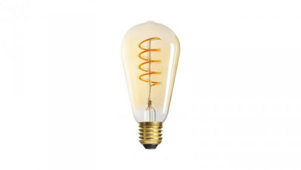 Żarówka XLED E27 ST64 led 5W-sw 1800K RETRO Vintage Amber filament