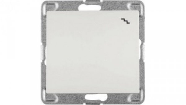 SIGMA (Biały) Łącznik schodowy bez ramki ŁP-3D/M.BI