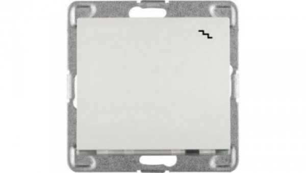 SIGMA (Biały) Łącznik schodowy z podświetleniem bez ramki ŁP-3DS/M.BI