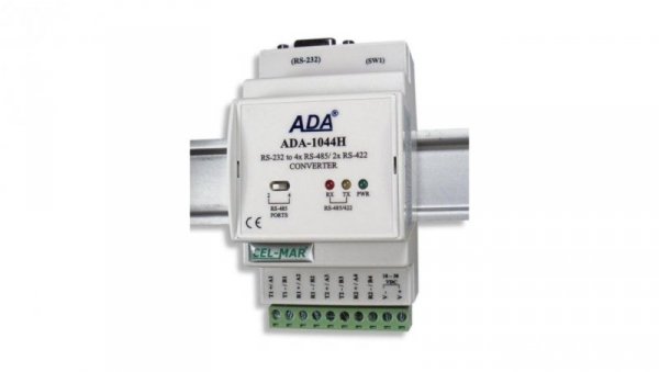Konwerter RS-232 na 4x RS-485 /2x RS-422 ADA-1044H -1-23-3