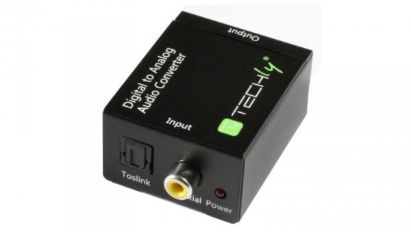 Przetwornik DAC Toslink SPDIF Coaxial do Analog RCA L/R