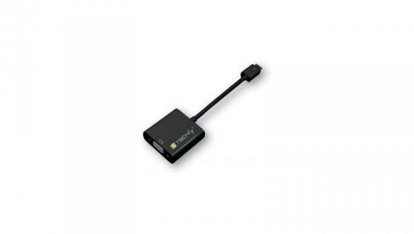 Konwerter HDMI Mini C Na VGA M/F IDATA HDMI-VGA-4
