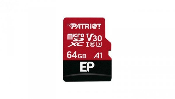 Karta Patriot Memory EP Pro PEF64GEP31MCX (64GB Class 10, Class U3)