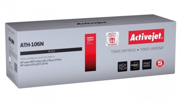 ActiveJet ATH-106N toner laserowy do drukarki HP (zamiennik W1106A)