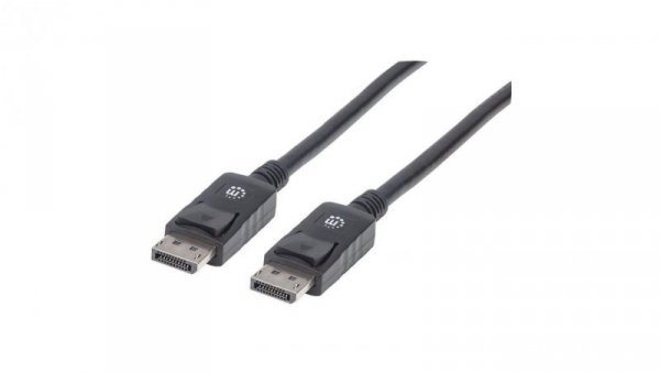 Kabel DisplayPort 1.2 DP-DP M/M 4K*60Hz 2m Czarny