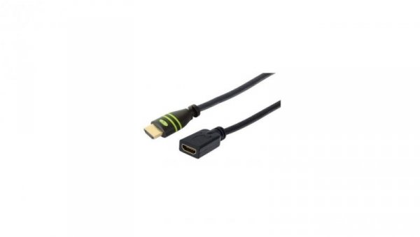 Przedłużacz kabel HDMI/HDMI M/F Ethernet 5M 4K60Hz ICOC HDMI2-4-EXT050