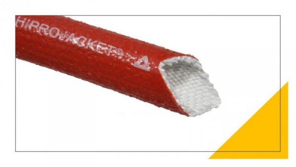 Koszulka silikonowa odporna na wysoką temperaturę i ogień Hiprojacket Aero 19mm 336.019.1 /15m/