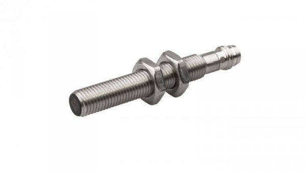 Czujnik indukcyjny M8x1 dł: 60 mm zabudowany Sn: 1,5 mm 10-30V DC PNP NC złącze M8 3-pinowy IP67 IB080270