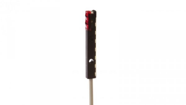 Czujnik optyczny odbiciowy 45x6,2x4mm Sn: 30mm 11-30V DC PNP/NPN kabel ze złączem 0,95m IP65 OTQ4C289
