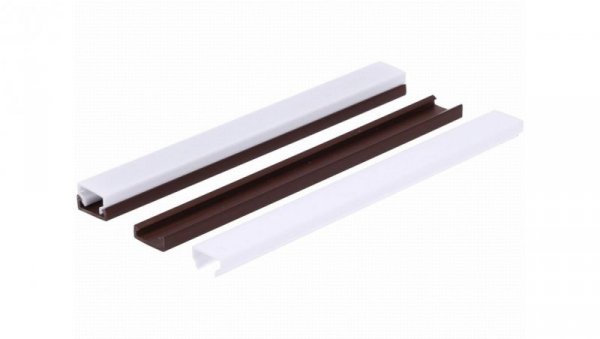 Profil led PCV Max 20x10 2m brązowy ML ML