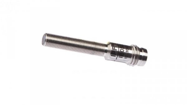 Czujnik indukcyjny M5x0,5 dł: 38mm zabudowany Sn: 1,5mm 10-30V DC PNP NC złącze M8 3-pinowe IP67 IB050276