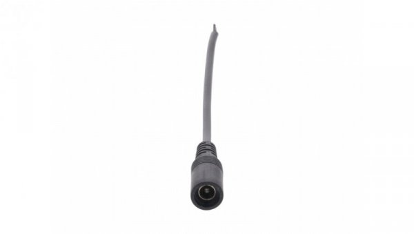 Gniazdo DC 5.5x2.1 przewód czarny 15cm 22awg