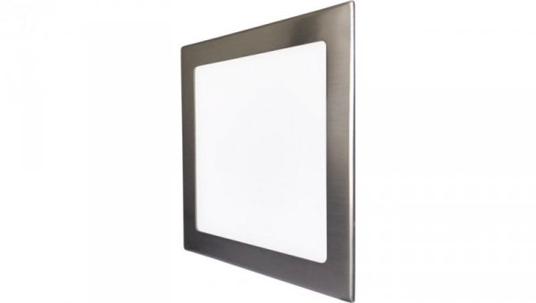 Oprawa downlight LED 18W 1350lm 3800K/neutralna IP44/20 kwadratowy do wbudowania matowy chrom LED90 VEGA-S 18W NW GXDW111