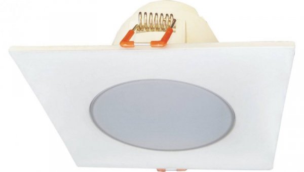 Oprawa downlight LED 8W 580lm 4000K/neutralna IP65/20 kwadratowy do wbudowania biały LED BONO-S WHITE 8W NW GXLL039