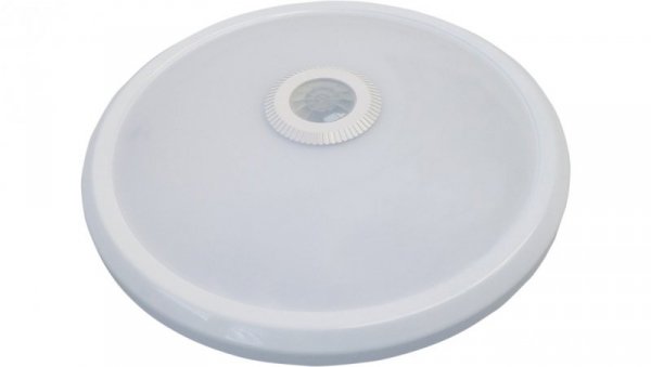 Plafon LED 20W 1600lm 4000K/neutralna IP20 okrągły z czujnikiem ruchu PIR biały LED MANA 20W NW GXPS011