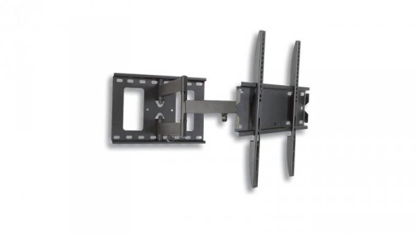 Uchwyt Ścienny TV LCD/LED 23-55 Cali 45kg Obrotowy Czarny