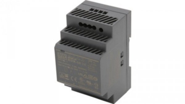 Zasilacz DC jednofazowe 90x58x52mm 60W 2,5A 85-264V AC 50Hz 85-264V AC 60Hz 120-370V DC przyłącze śrubowe NG520201