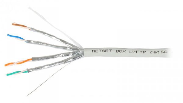 Przewód NETSET U/FTP kat.6A B2ca s1a,d1,a1 /500m/