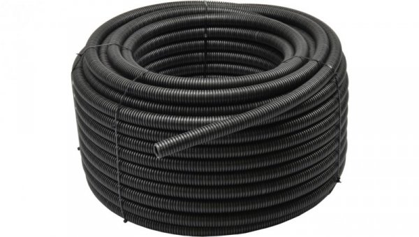 Rura karbowana RKGS 32 czarna 750N z pilotem 25 m 444045 /1szt/