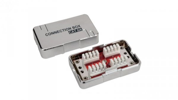 Box połączeniowy CAT6A STP 8p8c LSA+/Krone KRJS45-VEB6A