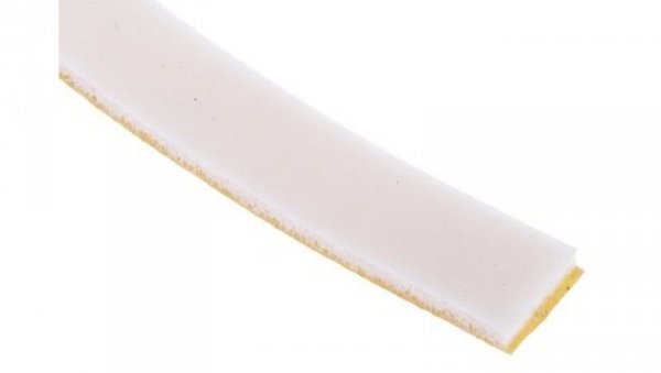 Taśma piankowa, 6m x 15mm x 3.2mm, kolor: Biały, RS PRO Jednostronna