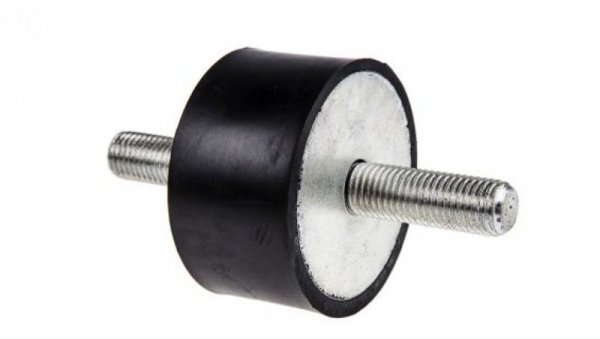Mocowanie antywstrząsowe, M16, Ø 40mm, materiał: Guma naturalna 60Shore A, RS PRO