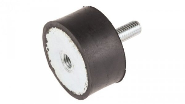 Mocowanie antywstrząsowe, M8, Ø 40mm, materiał: Guma naturalna 60Shore A, RS PRO