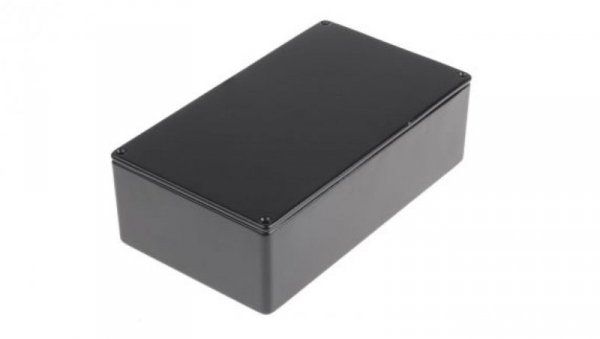 Obudowa ekranowana Czarny IP54, 112 x 62 x 30.5mm, RS PRO