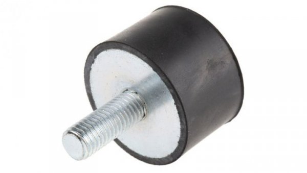 Mocowanie antywstrząsowe, M10, Ø 40mm, materiał: Guma naturalna 60Shore A, RS PRO