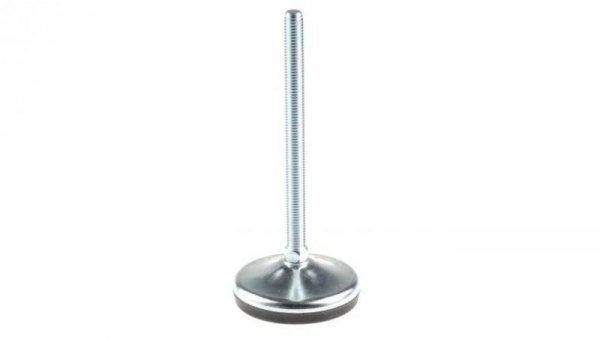 Podstawa poziomująca, Ø 80mm, M12, 185mm, 1000kg 70Shore A, RS PRO