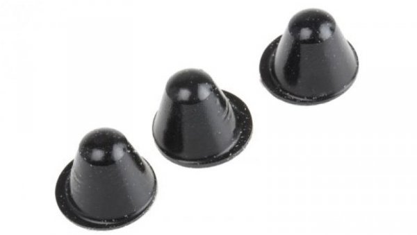 Nóżki antywibracyjne, 18.3mm, Okrągła