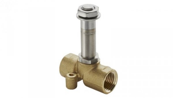 Zawór elektromagnetyczny 2-drogowy, NO, przyłącze G, 1/8cal, RS PRO