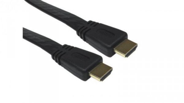 Zespół cyfrowych kabli wideo i monitorowych 2m Wtyk HDMI to Wtyk HDMI Czarny