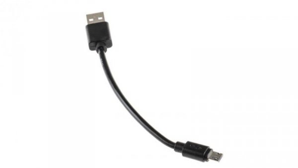 Kabel USB, dł. 150mm, kolor: Czarny