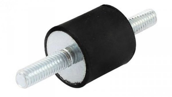 Nóżki antywibracyjne, M8, Ø 25mm, materiał: Stal nierdzewna 55Shore A, RS PRO