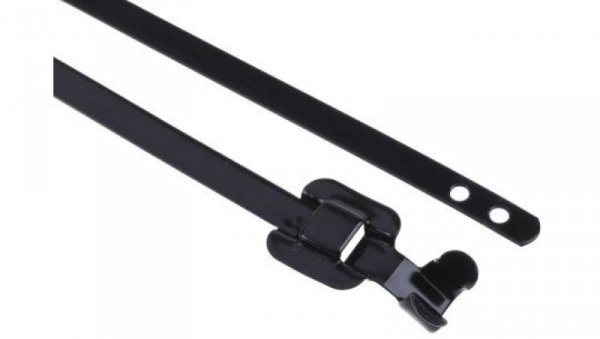 Opaska kablowa 330mm 5 mm Stal nierdzewna z powłoką poliestrową 100 sztuk RS PRO