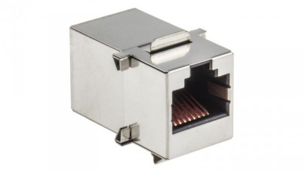 Łącznik RJ, 2 portów Ekranowane, RJ45
