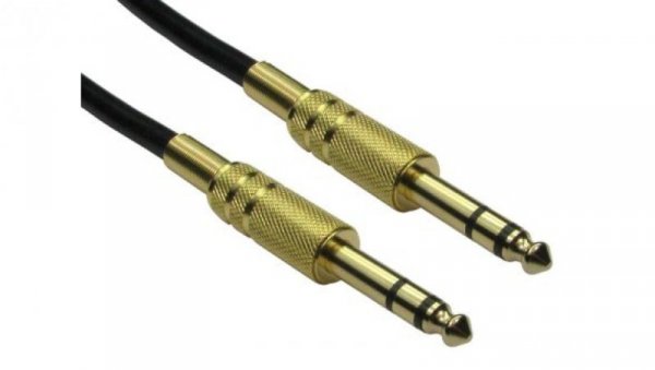 Kabel Jack audio, złącze A: Męskie, złącze B: Męskie, 6m