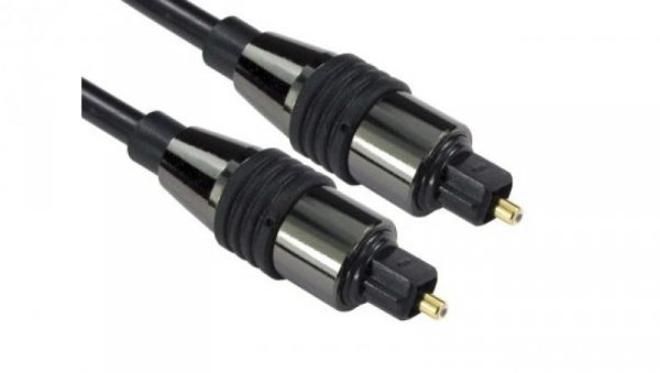 Kabel optyczny audio, , złącze A: Męskie, złącze B: Męskie, dł.: 2.5m