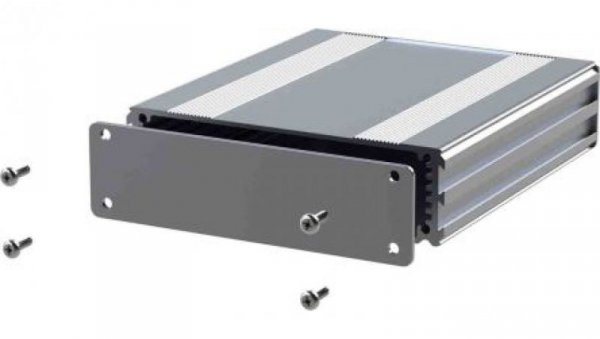 Obudowa urządzeń elektronicznych, aluminiowa, Srebrny, 80 x 108.5 x 30mm, RS PRO
