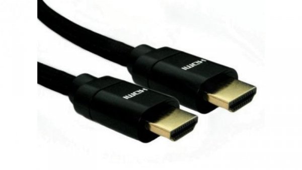 3m 8K HDMI M-M 28awg Black Aluminium Hoo