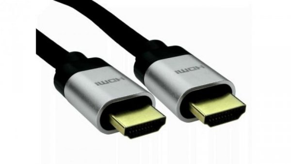 5m 8K HDMI M-M 26awg Silver Aluminium Ho