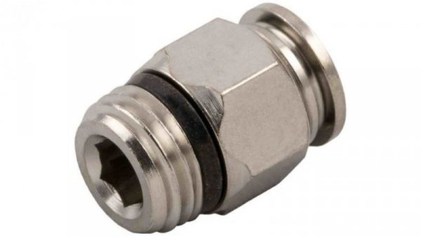 Adapter gwintowany prosty gwint – rura, 20bar