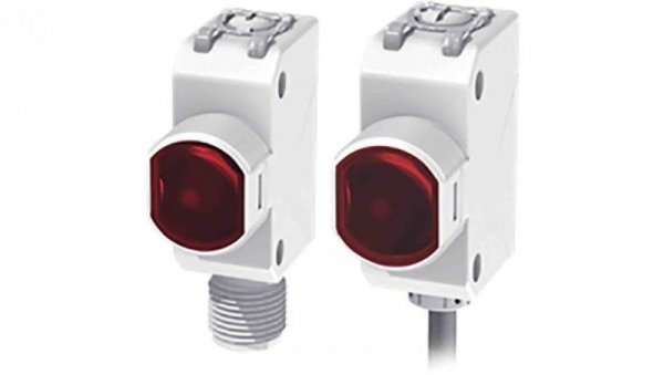 Czujniki fotoelektryczne NPN NO/NC w obudowie prostokątnej zakres 20 m