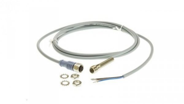 Czujnik indukcyjny PNP 1.5 mm cylindryczny M8 x 1 150 mA 10 → 30 V dc IP68 2kHz