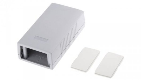 Obudowa urządzeń elektronicznych IP54, ABS, Szary, 150 x 80 x 45mm, RS PRO