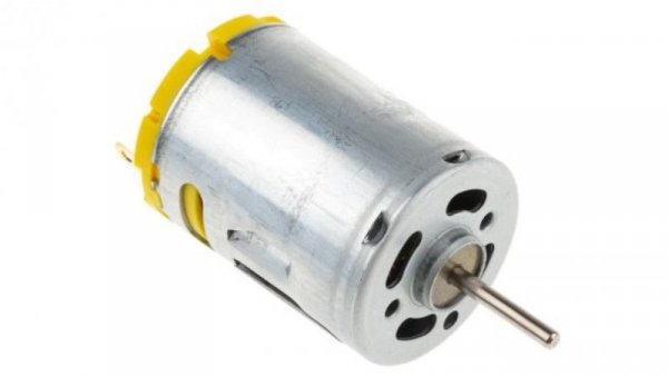 Silnik DC, 3 → 7.2 V., 4.41 A, 19.68 W, 19000 obr./min, 375 gcm, RS PRO