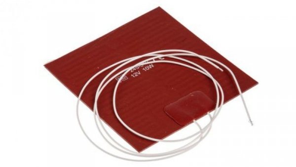 Silicone Heater Mat 10 W 12 V DC 100 x 100mm