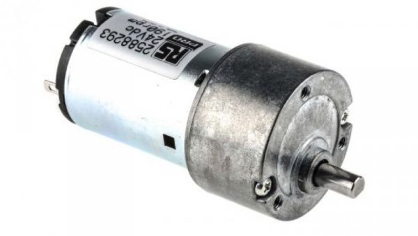 Motoreduktor DC, 190 obr/min., 10 Ncm, RS PRO